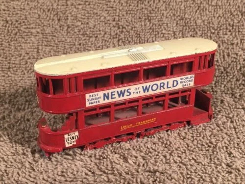 Matchbox Models of Yesteryear No 3 London Transport City Rail News of the World - Image 1 of 4
