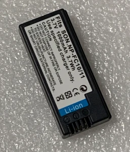 Batterie 1000mAh type NP-FC10 NP-FC11 Pour Sony Cyber-shot DSC-P10, DSC-V1 - Foto 1 di 1