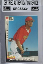 1998 Grandstand El Paso Diablos Horacio Estrada #10 CAS Certified Sealed Auto