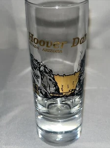 HOOVER DAM Shot Glass Nevada Arizona Souvenir - Picture 1 of 9