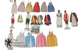 A Williamsburg Family By Mary Selby Make Believe Childrens Book 1940 W/ Dolls - Picture 1 of 10