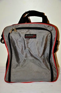 Vintage '80s Ski Boot Bag Sport Graphics Gear  Travel Winter - Picture 1 of 12