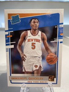 2020-21 Donruss #213 Immanuel Quickley RC Rated Rookie NEW YORK KNICKS 🏀