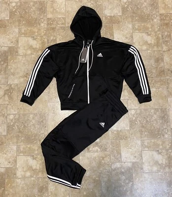 adidas Women's Game Time AEROREADY Track Suit (Pant & Jacket) FS6179 Sz S or M - Image 1 of 4