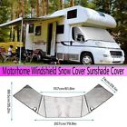 Rv Windshield Sunshade Cover For Class C  1997-2022 4 Layers Thickened Motorhome