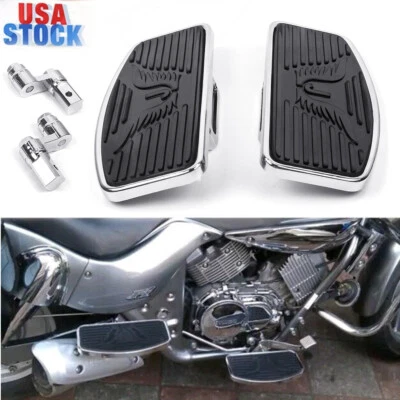Adjust Front Rider Footboard Floorboard for Kawasaki Vulcan 400 800 VN400 VN800 Foto 1 de 4