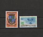 Stamps  Madagascar X2 MNH**, UN Women/ Coat of arms, 1967