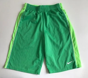 Nike Boys Youth Athletic Shorts Green Size Kids L - Picture 1 of 6