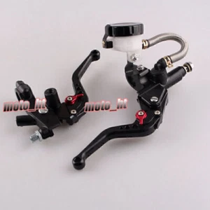 For Sport Street Bike From 125cc-400cc Motor Master Cylinder Brake Clutch Levers - Foto 1 di 7