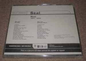 Seal CD Best Of 1991-2004 The Hits / Acoustic Album PROMO CD SET 27 Tracks Crazy - Picture 1 of 1