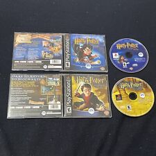 PS1; Harry Potter & the Chamber of Secrets, Sorcerer's Stone, w/Manuals