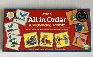 All in Order Board Game New in Package A Sequencing Activity 