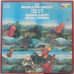 BRAHMS String Quintets—F Major, Op. 88/G Major, Op 111 LP Zukerman, Guarneri Qt. - Picture 1 of 1
