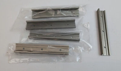 5x Alu Winkelschiene Winkelprofil 115mm eloxiert Küche Schrank Möbel - Bild 1 von 4