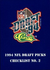 1994 Classic #95 Checklist 2