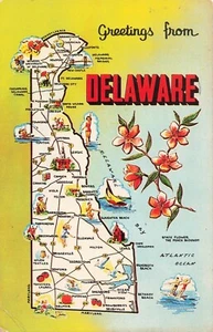 Delaware Postkarte Grußkarte Großbriefstempel 1996 L3* - Bild 1 von 2