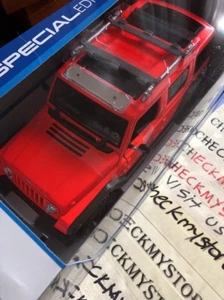 1X  Maisto 1:18 Scale JEEP WRANGLER,RESCUE CONCEPT 911 TACTICAL WOLF CANYON FD - Picture 1 of 12