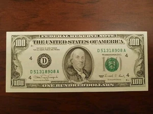 1990 Series $100 Bill Vintage - Picture 1 of 6