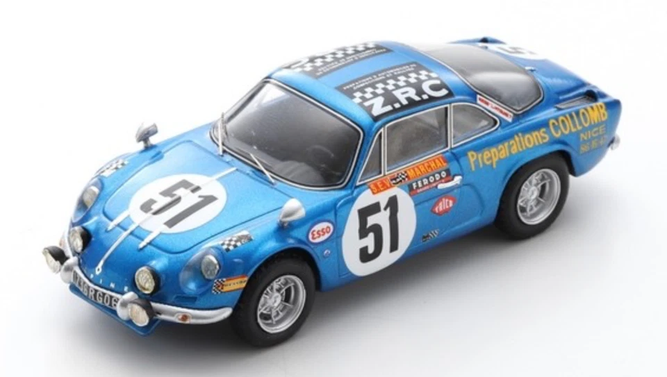 1/43 ALPINE A110 24H LE MANS 1968 COLLOMB LACARREAU SPARK S6103 - Immagine 1 di 1