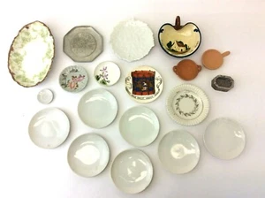 Gemischtes Vintage Lot gebraucht Bürgerkrieg Trommel Fabrikat Heu Kaiser Torquay Nachlass Tabletts Schalen - Bild 1 von 12