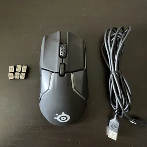SteelSeries Rival 650 Wireless Gaming Mouse No Dongle Light Use - Picture 1 of 1