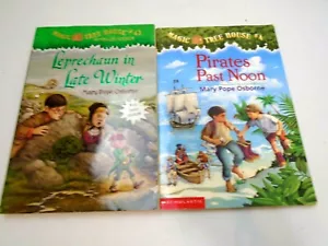 Leprechaun in Late Winter Magic Tree House #13 Pirates Past Noon #4 Mary Osborne - Picture 1 of 6