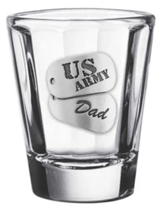 Sparta US Army, Dad, Distinction Schnapsglas, Militär - Bild 1 von 1