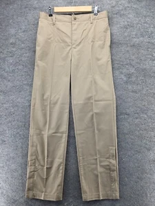 Lands End Chino Pants Youth 20 Adjustable Waist Magnetic Fly Ankles - Picture 1 of 10