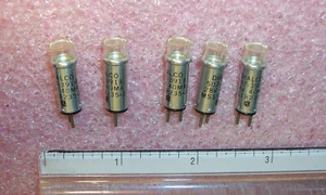 QTY (9) 507-3918 DIALCO CLEAR INCANDESCENT LAMP INDICATORS 28V 40mA MS18235-3 - Picture 1 of 1
