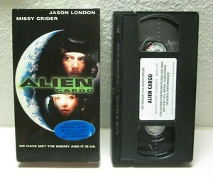 Alien Cargo VHS 1999 RARE PROMO SCREENER Horror Sci-Fi Cult Jason London HTF - Picture 1 of 9