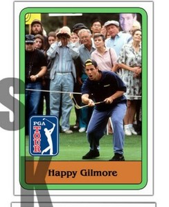 Happy Gilmore 1981 STCC #61 Donruss Adam Sandler Custom PGA Tour Golf