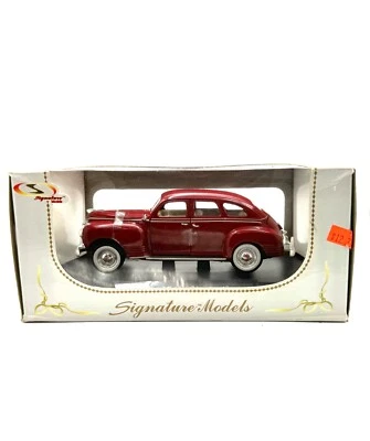Signature Models 1:32 1941 Plymouth Die Cast In Original Box🌟 - Image 1 of 4