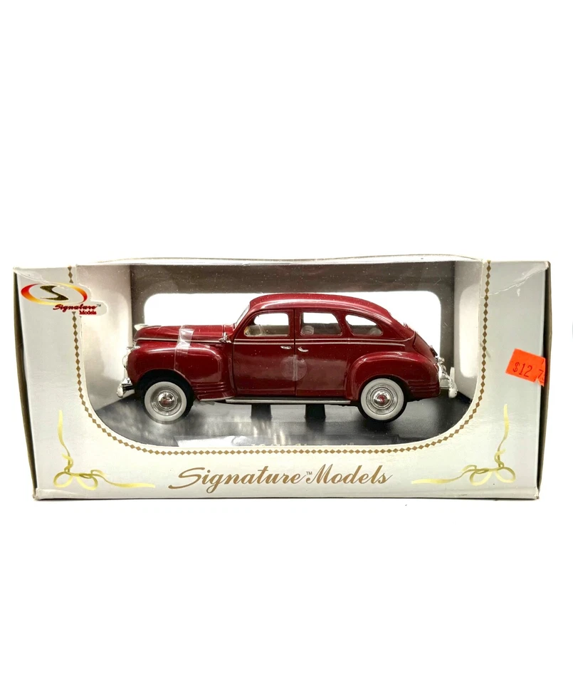 Signature Models 1:32 1941 Plymouth Die Cast In Original Box🌟 - Image 1 of 4