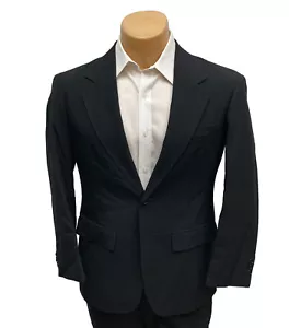 New Men's Executive Apparel Black Suit Jacket Sport Coat Two Button Size 50R - Picture 1 of 5
