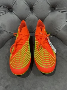 Nuevo Adidas Predator Edge para hombre talla 9,5.1 SG. Fútbol americano rojo solar nuevo en caja. - Imagen 1 de 8