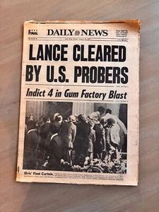DAILY NEWS AUGUST 19 1977 ELVIS PRESLEY FINAL EDITION VERY GOOD FINAL CURTAIN VG - Picture 1 of 3