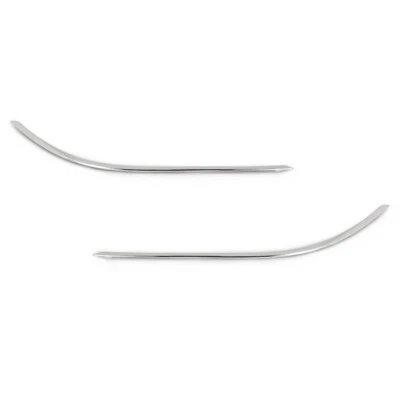 Moldura de parachoques delantero izquierda+derecha apta para Benz C250 C300 C350 2012-2015 Foto 1 de 4