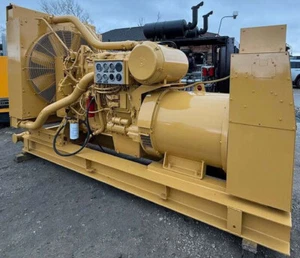 455kW Caterpillar 3456 Open Skid Mounted Diesel Generator Set - Picture 1 of 12