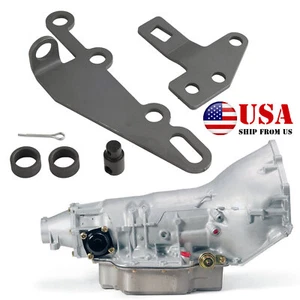 B&M Automatic Transmission Shifter Cable Bracket Kits 35498 For GM TH400,TH350 - Foto 1 di 9