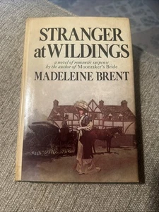 1975 Stranger At Wildings hcdj book Madeline Brent book club edition bce - Picture 1 of 6
