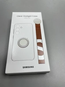 Sealed New Samsung Galaxy S24 Clear Gadget Case Cover Stand EF-XS921 - Picture 1 of 5