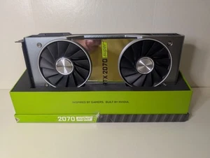 NVIDIA GeForce RTX 2070 8GB GDDR6 Grafikkarte Super Founders Edition Non-LHR - Bild 1 von 6