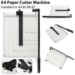 NEW! Professional Grade A4 Paper Guillotine Cutter Trimmer - Picture 1 of 13