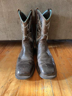 Ariat Women’s Krista Steel Toe Waterproof Work Boots, Size 7.5 - Image 1 of 4