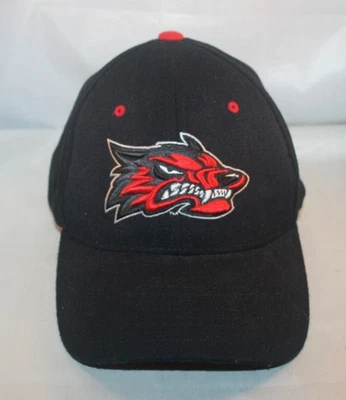 Sombrero Zephyr the Z Bordado NC State Wolfpack Negro Gorra Sombrero - Elástico Talla M/L Foto 1 de 4