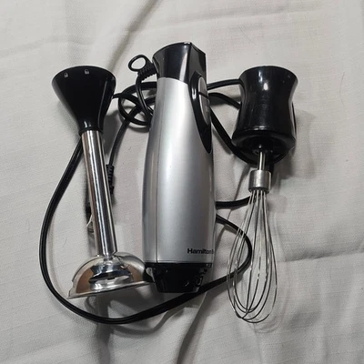 Hamilton Beach 59762 HB08 Hand Blender Immersion Mixer 225W w/ Whisk & Blade - image 1 of 4