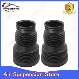 2X Front Air Suspension Spring Shock Dust Boot Covers Fit Mercedes W166 ML350 - Picture 1 of 7