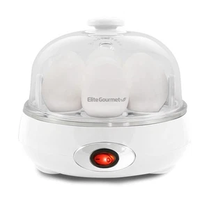 EGC322CW Easy Egg Cooker Electric 7-Egg Capacity, Soft, Medium, Hard-Boiled E... - Picture 1 of 8