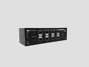 RDL RU-ADA4D 4-Ch Stereo Audio Distribution Amplifier Mono/8-Out Tested - Picture 1 of 6