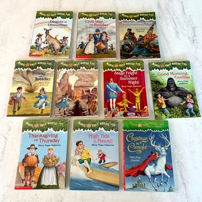 Magic Tree House Book Set by Mary Pope Osborne Books 20-29 (10 Books) Adventure - Image 1 of 4